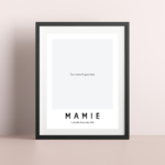 Portrait art poster, design no. 7